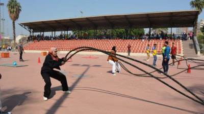 وزارة الرياضة تطلق المهرجان الرياضي الأول للكروس فيت لطلاب جامعة اسيوط