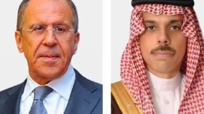 وزيرا خارجية السعودية وروسيا يؤكدان أهمية وقف إطلاق النار في غزة فوراً
