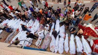 400 شهيد وجريح إثر قصف الكيان الصهيوني بجباليا