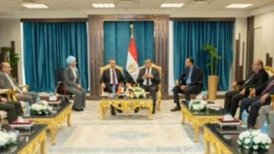 وزير الإنتاج الحربى يبحث مع وكالة الصناعات الدفاعية التركية سبل التعاون