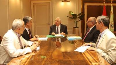 القصير و رئيس مرصد الصحراء والساحل يتابع أنشطة المرصد خلال المرحلة الحالية والخطة المستقبلية