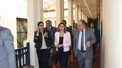 وزيرة الثقافة تُتابع سير العمل بمركز الإبداع ودار الأوبرا وقصر الثقافة بدمنهور