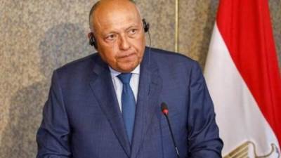 شكرى لـCNN: الوثيقة الإسرائيلية حول تهجير الفلسطينيين لسيناء "مثيرة للسخرية"