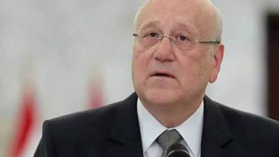 ميقاتي يبحث مع وزير الجيوش الفرنسي الأوضاع في لبنان والتصعيد على الحدود الجنوبية