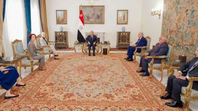 المديرة التنفيذية لبرنامج الغذاء العالمي تشكر مصر على دورها في تقديم الدعم لأهالي غزة