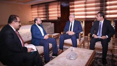 القصير يبحث مع رئيس المجلس التنفيذي للمنظمة الإسلامية للأمن الغذائي آفاق التعاون بين مصر والمنظمة