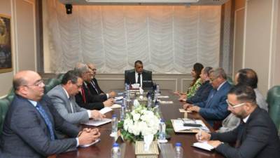 "وزير الإنتاج الحربى" يلتقى شركة "بابيريوس الإسترالية" لبحث مستجدات التعاون المشترك