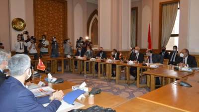 مباحثات مصرية تركية حول سبل إنفاذ هدنة إنسانية ووقف إطلاق النار فى غزة