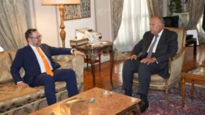وزيرا خارجية مصر وفنزويلا يبحثان التطورات والأوضاع الأمنية والإنسانية في غزة