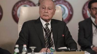 أبو الغيط: ‏تصريح وزير إسرائيلي باحتمال إلقاء قنبلة نووية على غزة عنصري ومقيت