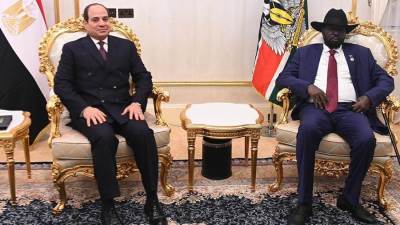 الرئيس السيسى مباحثاتى مع رئيس جنوب السودان عكست شراكتنا الاستيراتيجية