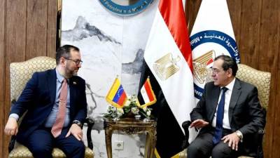 "الملا" يستقبل وزير الخارجية الفنزويلى لبحث عدد من الملفات المشتركة