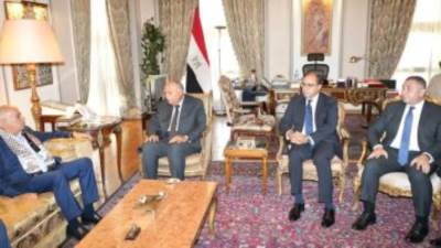 شكرى يؤكد لمسؤول فلسطينى ضرورة وقف إطلاق نار فورى فى قطاع غزة دون شروط