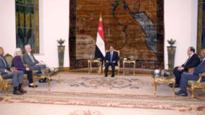 الرئيس السيسى يؤكد لمدير وكالة المخابرات الأمريكية ضرورة وقف إطلاق النار فى غزة