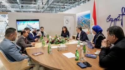 وزير السياحة يواصل لقاءاته خلال مشاركته في فعاليات بورصة لندن الدولية للسياحة WTM2023