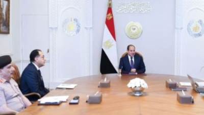 الرئيس السيسى يطلع على جهود توفير الإمداد والتغذية الكهربائية للمشروعات