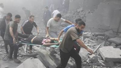 استشهاد 24 شخصا وانتشال جثامين 35 شهيدًا من تحت الأنقاض في غزة