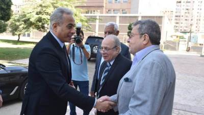 وزير العمل يزور "الاتحاد المصري لمقاولي البناء والتشييد".. ويلتقى قياداته