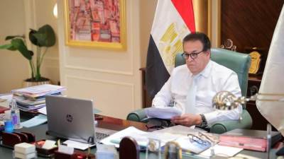 وزير الصحة يؤكد استمرار استقبال أعداد أكبر من الفلسطينيين وفقاً لتوجيهات الرئيس السيسي