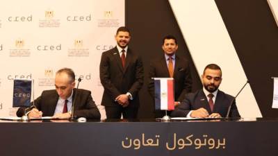 وزير الرياضة يشهد بروتوكول تعاون مع cred العقارية لدعم الأبطال في أوليمبياد باريس 2024