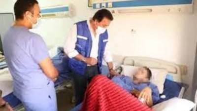 وزير الصحة: يؤكد بذل كافة سبل الدعم لتقديم المساعدات للأشقاء الفلسطينيين