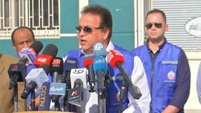 الصحة: وصول مجموعة من الأشقاء الفلسطينيين المصابين في أحداث غزة للعلاج بمصر