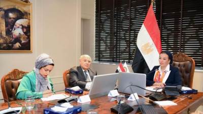 وزيرة البيئة تدير مع نظيرها الكندي جلسة تشاورية مع ممثلي المجتمع المدني حول تمويل المناخ