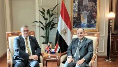 وزير التجارة والصناعة يستقبل مبعوث قمة الإستثمار «البريطانية- الأفريقية»