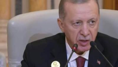 الرئيس التركي يؤكد أن العالم الإسلامي يبدي موقفا موحدا حيال القضية الفلسطينية