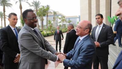 وزير العدل يستقبل نظيره الصومالي والنائب العام لجمهورية الصومال