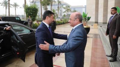 وزير العدل يستقبل نظيره العراقي