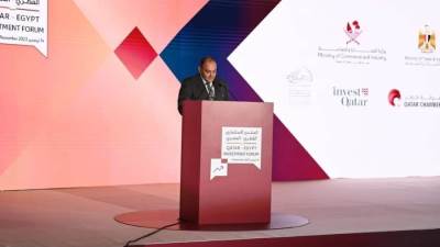 وزير التجارة والصناعة يفتتح فعاليات المنتدى الاقتصادي الاستثماري المصري القطري