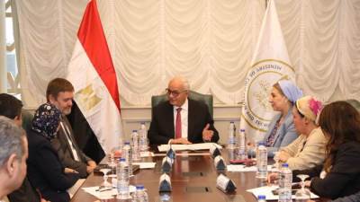 وزير التعليم يبحث مع مدير المجلس الثقافي البريطاني تعزيز التعاون لدعم العملية التعليمية في مصر