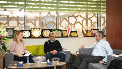 العاصمة الإدارية للتنمية العمرانية تستقبل وفد البنك الأوروبي لإعادة الإعمار والتنمية