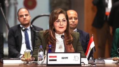 وزيرة التخطيط تشارك في قمة "متحدون من أجل السلام في فلسطين" بتركيا