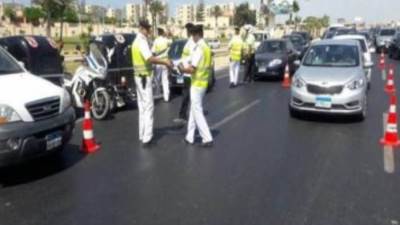 إغلاق شارع السودان جزئيا لتركيب كمر معدنى لمترو الجامعة بعد ساعة