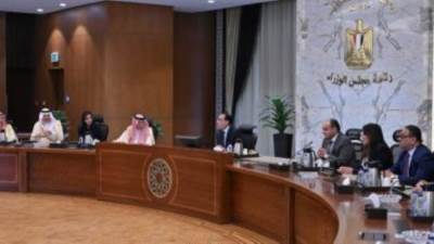 رئيس الوزراء لوزير التجارة السعودي: ماضون فى تحسين مناخ الاستثمار