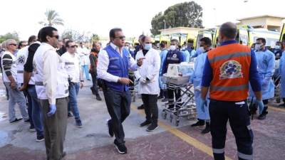 وزير الصحة: استقبال 28 طفلا من المبتسرين عبر معبر رفح