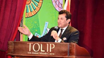 وزير الشباب والرياضة يشهد تدشين متطوعي فريق مراكز شباب مصر