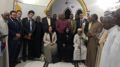 تنسيقية شباب الأحزاب تلتقي مع شيوخ وشباب وعائلات النوبة وتستمع لأبرز مطالبهم