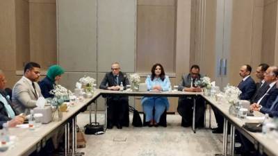 وزيرة الهجرة تلتقي مع كبار المستثمرين المصريين في الخارج لعرض الفرص الهائلة للاستثمار في مصر