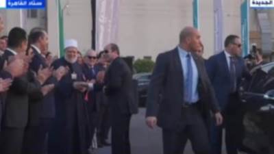 الرئيس السيسي يشهد بعد قليل مؤتمر "تحيا مصر" لدعم فلسطين باستاد القاهرة