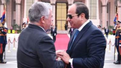 العاهل الأردنى: تأكيد الرئيس السيسى رفض مخطط التهجير يجسد موقفنا المشترك