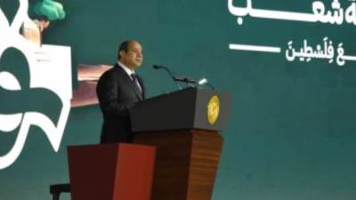 اقتصادية النواب": رسائل الرئيس السيسي جاءت بردا وسلاما على قلوب أهل فلسطين