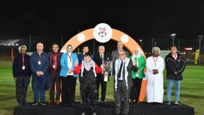 وزير الرياضة ووزير التعليم يشهدان ختام البطولة العربية المدرسية لكرة القدم والسباحة