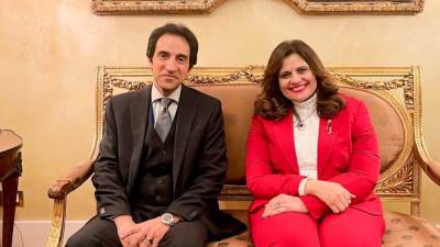 وزيرة الهجرة تصل روما ضمن جولتها الخارجية لحث المصريين بالخارج على المشاركة في الانتخابات الرئاسية