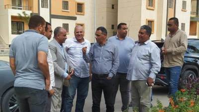 رئيس جهاز مدينة حدائق العاصمة يتفقد أعمال الطرق بمبادرة "سكن لكل المصريين"