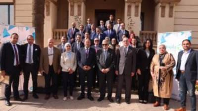 القابضة لمياه الشرب والصرف الصحي تكرم الفائزين بجائزة التميز الداخلي