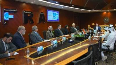 رئيس الرقابة المالية يستقبل وفد مسئولي جهاز أبو ظبي للمحاسبة لبحث سبل التعاون المشترك