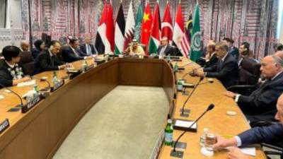 سامح شكرى: لم يتم اتخاذ إجراءات فعلية تحول دون تهجير الفلسطينيين